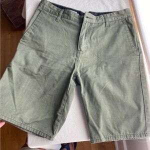 Men's Volcom Green Shorts